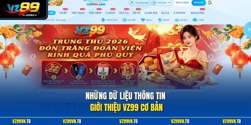 Giới Thiệu VZ99 1 Những dữ liệu thông tin giới thiệu VZ99 cơ bản