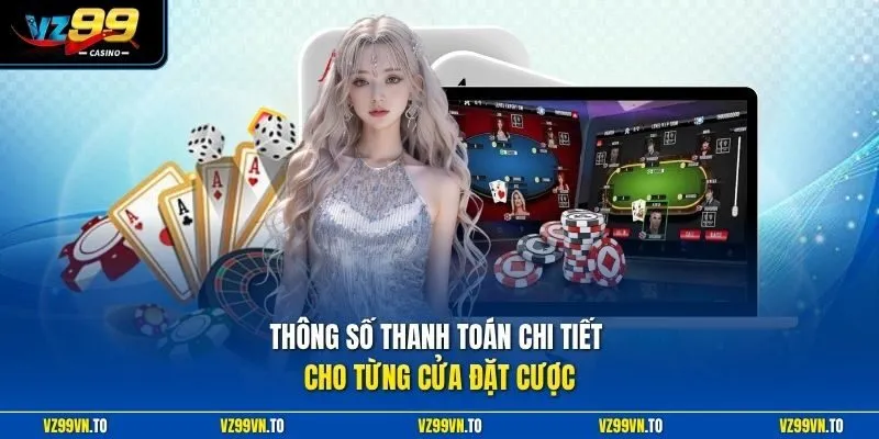 Kèo Xì Dách Là Gì? - Bí Quyết Thắng Lớn Mới Nhất Hiện Nay 3 Thông số thanh toán chi tiết cho từng cửa đặt cược